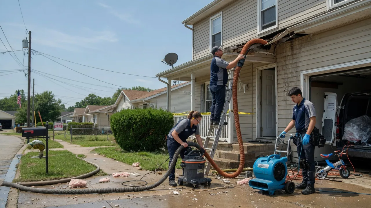 Water Damage Restoration in Lindsborg, KS near me